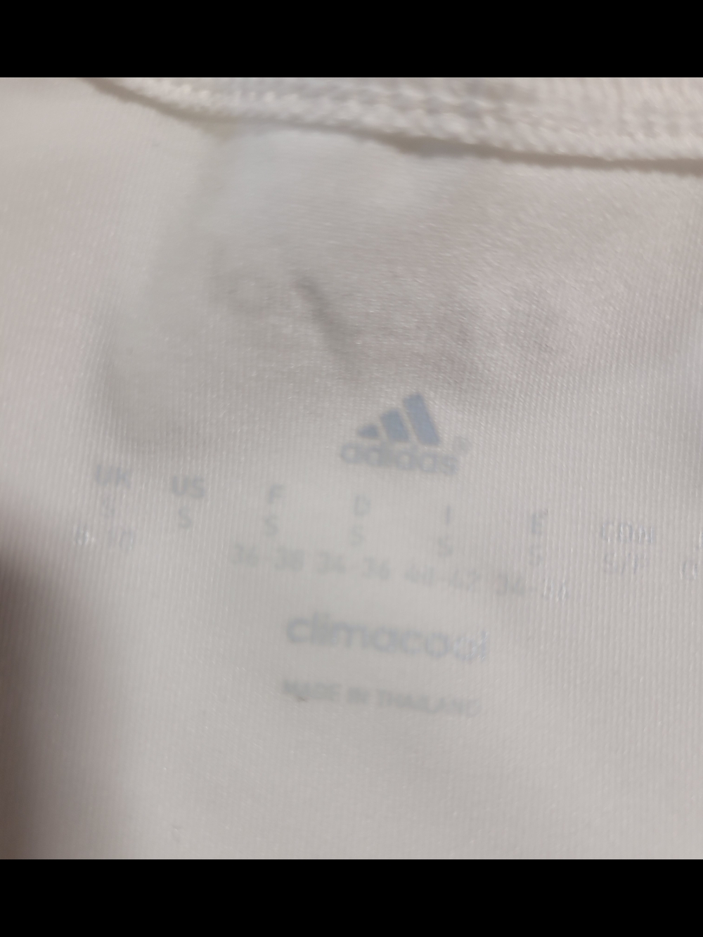 adidas White Racerback Performance Tank Top - Picture 3 of 5